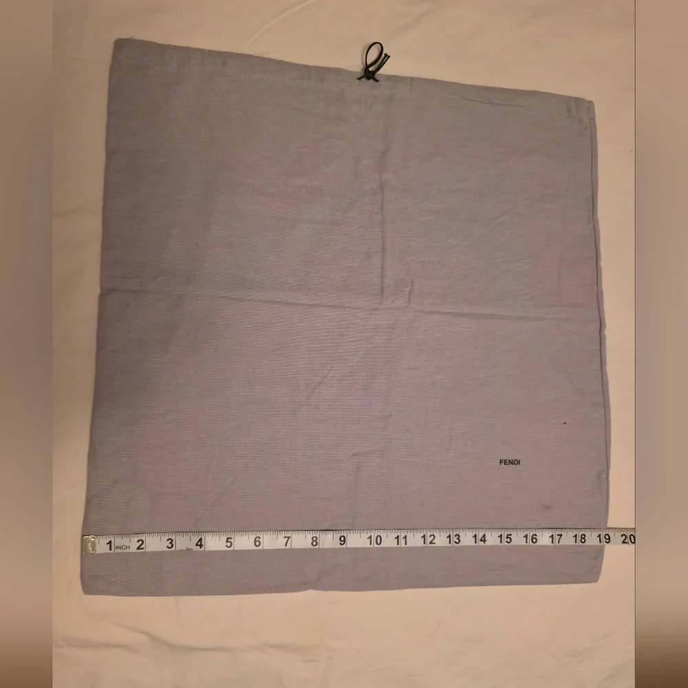 FENDI Authentic Fendi Gray Dust Bag – Large Handbag/Tote Storage